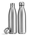 Kit 2 Garrafa Térmica MS912 500ml Aço Inox Portátil Viagem Metálica