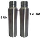 Kit 2 Garrafas de Inox 1L Para Academia, Esportes e Uso Profissional Kit 2 Garrafas de Inox 1L Para Academia, Esportes e Uso Profissional