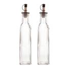 Kit 2 Garrafas para Azeite De Vidro com Tampa Lyor 270ml