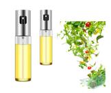 Kit 2 Garrafas Spray para temperos 100 ml da Art House - Prateado Kit 2 Garrafas Spray para temperos 100 ml da Art House - Prateado