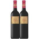 Kit 2 Garrafas Vinho Tinto Seco Lisboa Vidigal Wines S.A. Reserva Tinta Roriz Syrah Cabernet