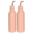 Kit 2 Garrafinhas De Água Squeeze 700ml Escritório Academia