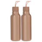 Kit 2 Garrafinhas De Água Squeeze 700ml Escritório Academia