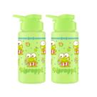 Kit 2 Garrafinhas De Agua Squeeze infantil 750ml Esporte Escritório Escola Personalizado Diversos -