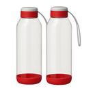Kit 2 Garrafinhas Squeeze De Água Esporte Ultra 1 Litro Garrafa Treino Escola Viagens -