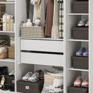 Kit 2 Gavetas Kappesberg Adapt Branco 77cm Kit 2 Gavetas Kappesberg Adapt Branco 77cm