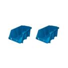 Kit 2 Gavetas Plástica Empilhável N.5 Azul 42002 Presto Kit 2 Gavetas Plástica Empilhável N.5 Azul 42002 Presto