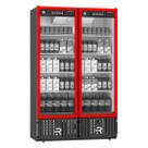 Kit 2 Gaxetas Expositor Visa Cooler VCM-1300 Para Refrimate