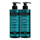 Kit 2 Gel de Limpeza Principia GL-01 Mix de Tensoativos, Ácido Salicílico e Glicerina 350g