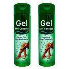Kit 2 Gel Massageador Anti Cansaço 220g Pernas, Pés, Costas
