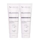 Kit 2 Gel Relaxante Relaxagel Alívio de Dores Musculares Pernas Costas Lakma 200g Kit 2 Gel Relaxante Relaxagel Alívio de Dores Musculares Pernas Costas Lakma 200g