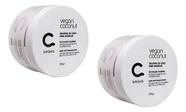 Kit 2 Gelatinas Vegan Coconut Amavia Hidratação Cacho Hair - amávia
