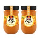 Kit 2 geleias schwartau damasco extra 600g importada pote vidro tradição alemã e sabor refinado