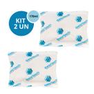 Kit 2 Gelo Gel Bolsa Artificial Reutilizável Flexível Compressa 170g