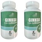 Kit 2 Ginkgo Biloba com Ginseng - Life Natural - 60 Cápsulas