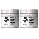 Kit 2 Glutamina Pro Suplemento Nutricional Fórmula Pura 300g Max Titanium
