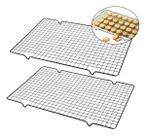 Kit 2 Grade P/ Resfriar Bolos Doces Antiaderente Confeitaria