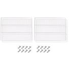 Kit 2 Grade Prateleira com Grampos Imbera Vrs16 e Ccv315