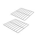 Kit 2 Grades Cromadas 35x35 Para Fornos Prp-004/008 Fcsb4e Fcv35 - Progás