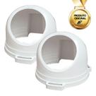 Kit 2 Grades Protetora Antifurto Câmera Dome Acoplamento Profissional