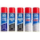 Kit 2 Grafite Spray 2 Limpa Contato E 1 Desengripante Car80 Kit 2 Grafite Spray 2 Limpa Contato E 1 Desengripante Car80