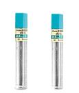 Kit 2 Grafites 2b 0.7mm 24 Minas Hi Polymer Super Pentel