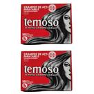 Kit 2 Grampo De Aço Para Cabelos Nº 5 Preto 50Un - Teimoso