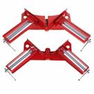 Kit 2 Grampos Sargento Canto/angular C/2 Morsas Fixação 90º