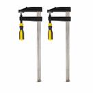 Kit 2 Grampos Sargento Tipo F 100x400mm Aço Fosfatizado Fixação Rápida Painel MDF Compensado Estrutura Estande Evento - Kit 2 Grampos Sargento Tipo F 100x400mm Aço Fosfatizado Fixação Rápida Painel MDF Compensado Estrutura Estande Evento -