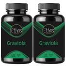 Kit 2 Graviola 120 Capsulas 500mg Ethos Nutrition