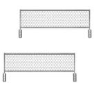 Kit 2 Grelhas Moeda 73X26cm Inox Churrasqueira Espetinho Kit 2 Grelhas Moeda 73X26cm Inox Churrasqueira Espetinho