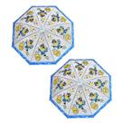 kit 2 Guarda chuva infantil para menina e menino plastico com desenhos sombrinha automatico