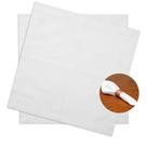 Kit 2 Guardanapo Ponto Ajour de Algodão Luxo Branco 40x40cm Wolff
