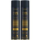 Kit 2 Hair Spray Care Liss Cless Extra Forte Laque Jato Extrasseco Fixacao Hidratacao Cabelo 400ml