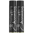 Kit 2 Hair Spray Charming Cless Extra Forte 72h Laque Jato Seco Antiúmidade Fixador Cabelo 400ml