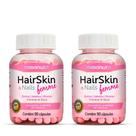 Kit 2 HairSkin Femme Biotina e Minerais 90 Caps Maxinutri