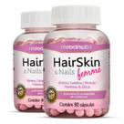 Kit 2 HairSkin Nails Femme Maxinutri 90 Cápsulas