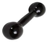Kit 2 Halter Bola Emborrachado - 3kg Cada