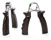 Kit 2- Hand Grip Para Academia Mãos Antebraços Fortalecedor Cor Preto