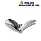 Kit 2 Hélice Tailandesa 13, 14, 15, 16 Hp Aluminio barco
