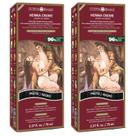 Kit 2 Hennas em Creme Natural - Cor Preto - 70ml - Surya Brasil