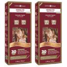 Kit 2 Hennas em Pó Natural - Cor Louro Champagne - 50g - Surya Brasil