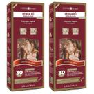 Kit 2 Hennas em Pó Natural - Cor Vermelho - 50g - Surya Brasil