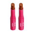 Kit 2 Hidra Balm Labial Cor Caramelo Niina Secrets Eudora 3,2g