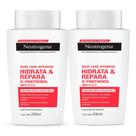 Kit 2 Hidratante Corporal Neutrogena Body Care Intensive Hidrata & Repara 200ml