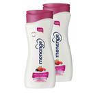 Kit 2 Hidratante Desodorante Monange Hidratação Nutritiva Frutas Vermelhas 400ml