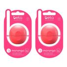 Kit 2 Hidratante Labial Beta Morango FPS 6 9,5g