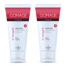 Kit 2 Hidratante Novapele Gomage limpeza pele 195g Dokmos