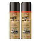 Kit 2 Higienizador Ar Orbi Air 200ml Vanilla Fresh Elimina Odores Spray Premium Automotivo