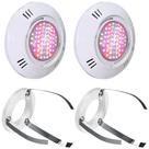 Kit 2 Iluminação LED Piscina SMD 5W RGB + Adaptador com Garras - Sodramar